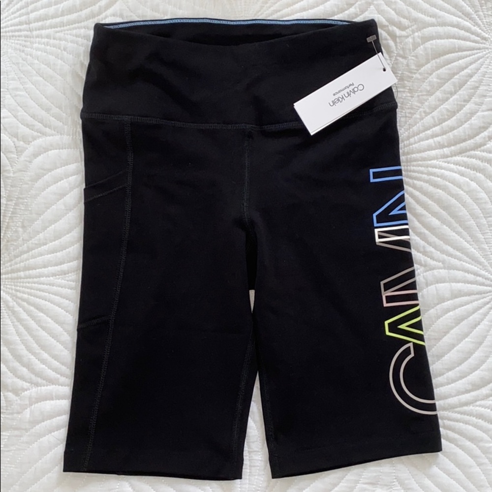 Calvin Klein High Waist Biker Shorts